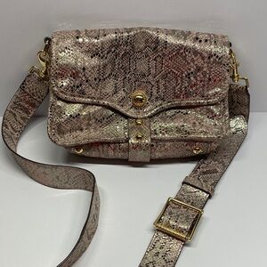 Aimee Kestenberg Great Escape Crossbody-Rose Snake